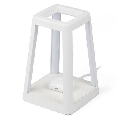 Lexon Lantern Portable Lamp With Built-In Wireless Charger - White - Home & Garden > Lighting > Table Lamps