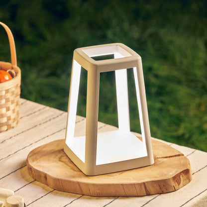 Lexon Lantern Portable Lamp With Built-In Wireless Charger - White - Home & Garden > Lighting > Table Lamps
