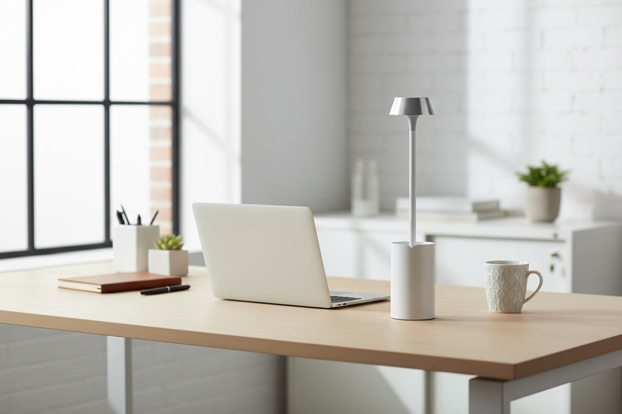 Lexon Mimi Flexible LED Lamp - Alu Polished