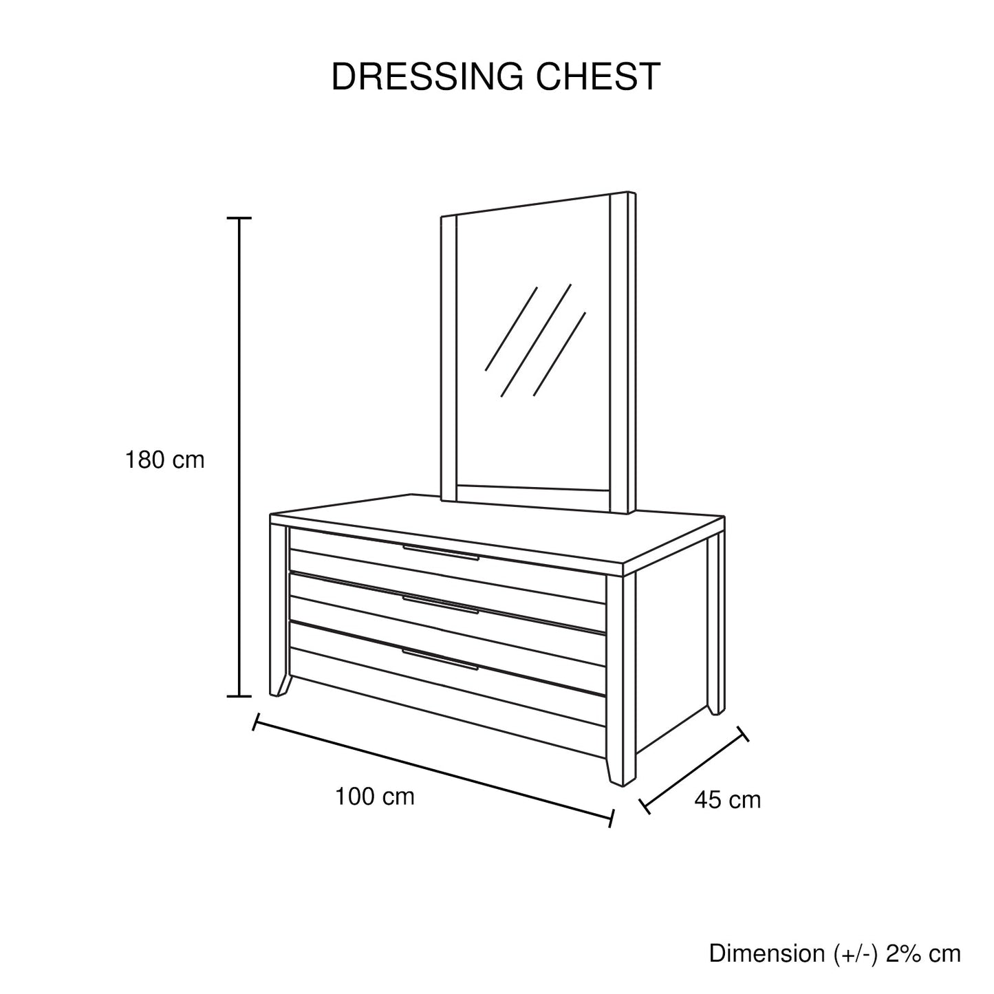 4 Pieces Bedroom Suite Natural Wood Like MDF Structure Queen Size Oak Colour Bed Bedside Table & Dresser - Furniture >