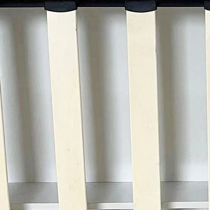 Alexa Queen Size High Rise Headboard Linen Beige Fabric Four MDF Drawers with Wheels Bed Frame - Furniture > Bedroom >