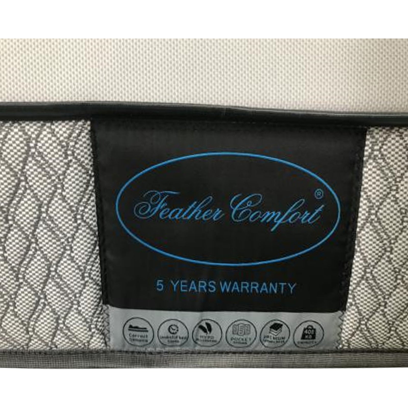 Queen Mattress in Gel Memory Foam 6 Zone Pocket Coil Soft Firm Bed 30cm Thick - Furniture > Mattresses > Mattress