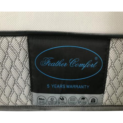 Queen Mattress in Gel Memory Foam 6 Zone Pocket Coil Soft Firm Bed 30cm Thick - Furniture > Mattresses > Mattress