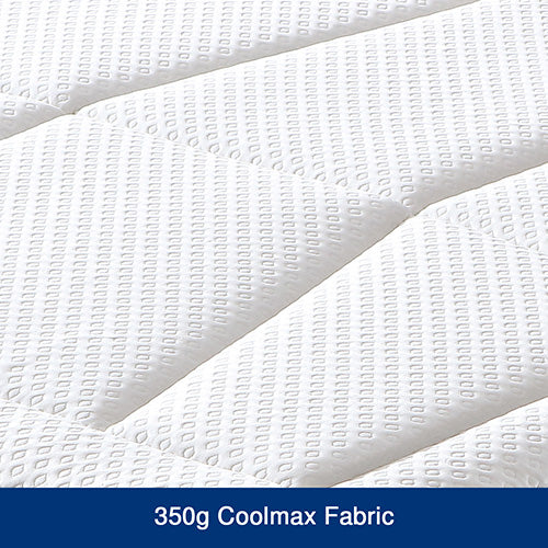 Queen Mattress in Coolmax Memory Foam 6 Zone Pocket Coil Soft Firmness - Furniture > Mattresses > Mattress Toppers