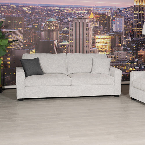 Milano 3 Seater Sofa Set Polyester Fabric Multilayer Two Pillows Attached Individual Pocket Spring Furniture > Bar
