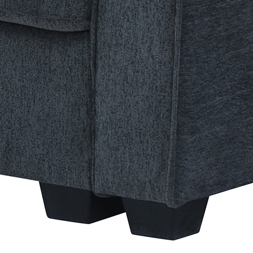 Corner Sofa Chaise Polyester Fabric Multilayer Two Pillows Individual Pocket Spring - Furniture > Sofas > Sofas & Sofa