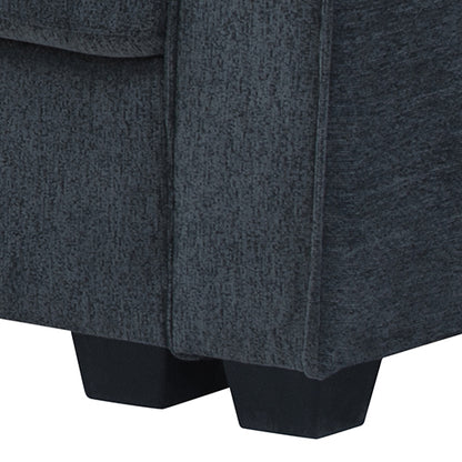 Corner Sofa Chaise Polyester Fabric Multilayer Two Pillows Individual Pocket Spring - Furniture > Sofas > Sofas & Sofa