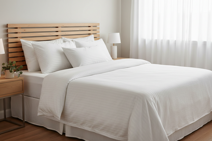 600GSM Twin Pack Microfibre Standard Pillows 45 x 70 cm