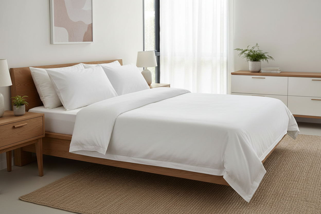 70% Feather 30% Down Superior Medium Standard Pillow 48 x 73 cm