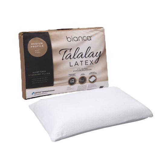 Bianca Talalay Latex Medium Profile Pillow - Home & Garden > Bedding > Pillows