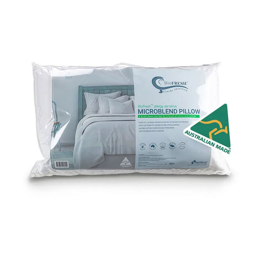 Easyrest BioFresh Allergy Sensitive Microblend Standard Pillow 48 x 73 cm - Home & Garden > Bedding > Pillows