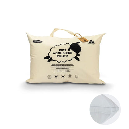 Easyrest Kids Wool Blend Standard Pillow in Fabric Bag Home & Garden > Bedding > Pillows