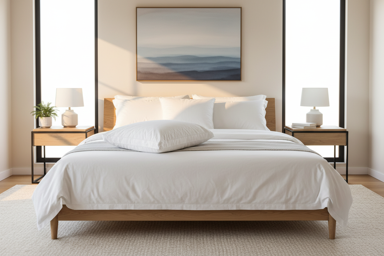 Easyrest Two Microfibre Standard Gusseted Pillows