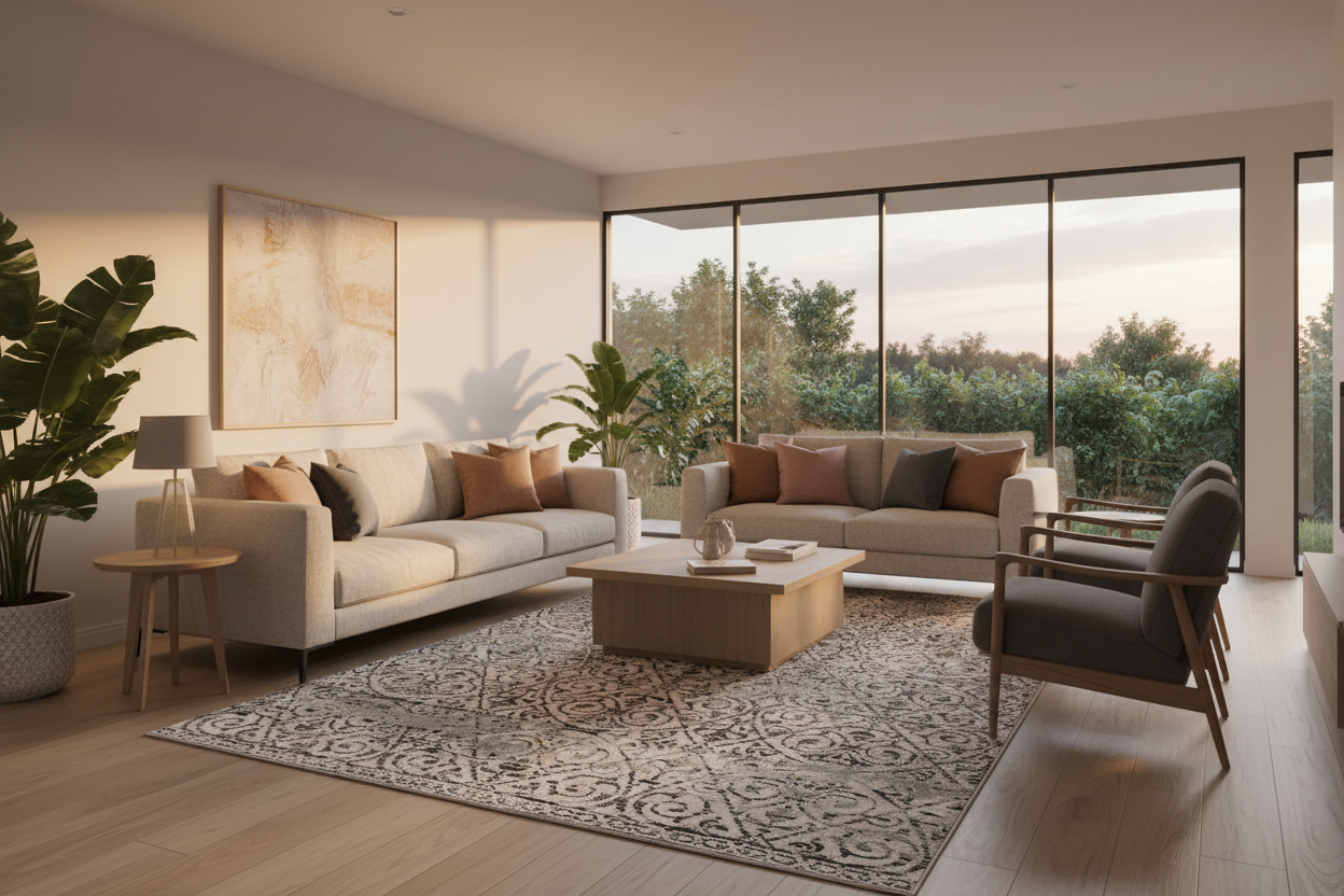 Katherine Ash Ivory Transitional Rug 240x330cm