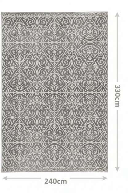 grey ivory rug KK Lifestyle Australia