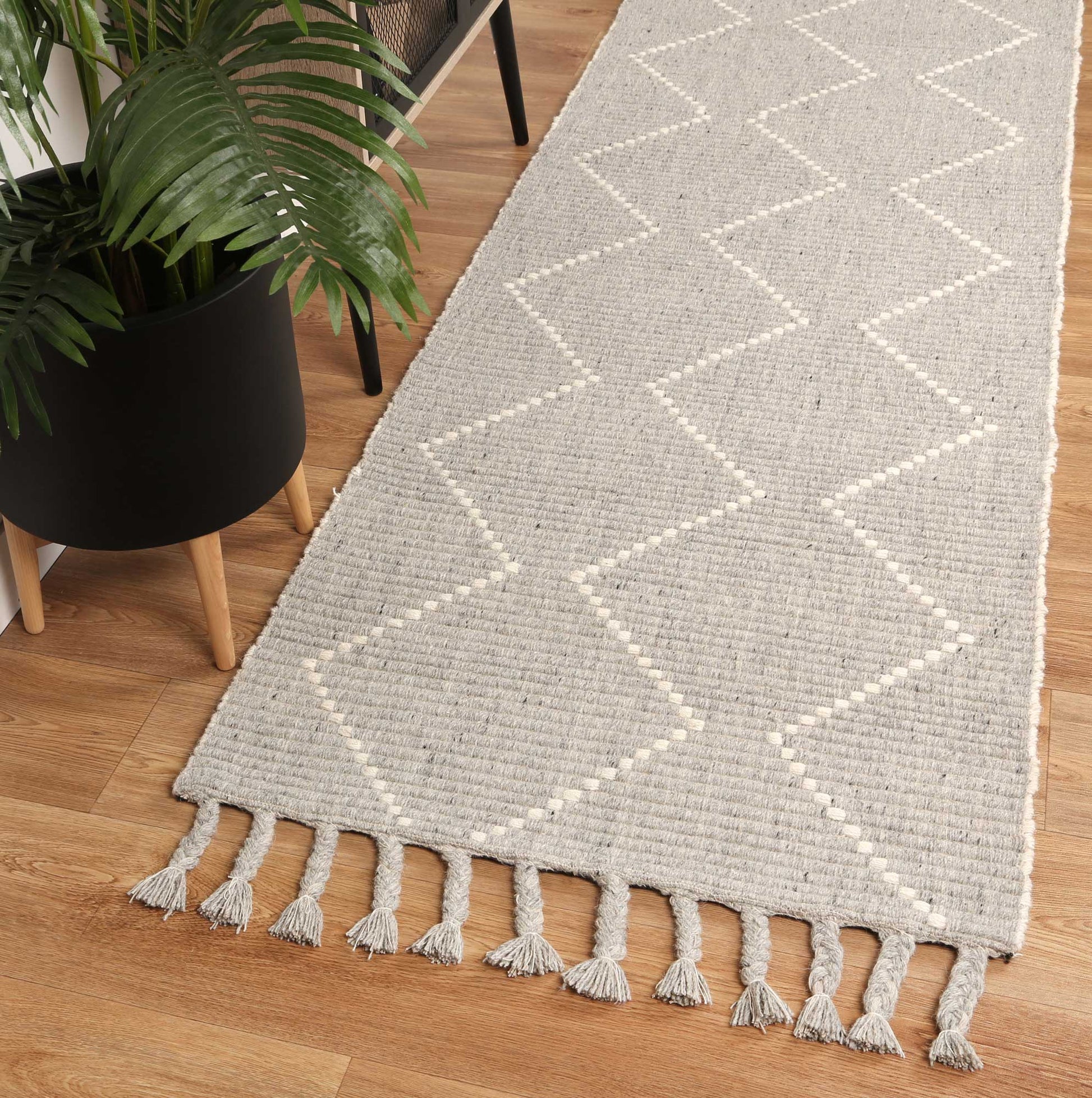 Goa D2 - GREY 300x400 - Home & Garden > Rugs > Floor Rugs