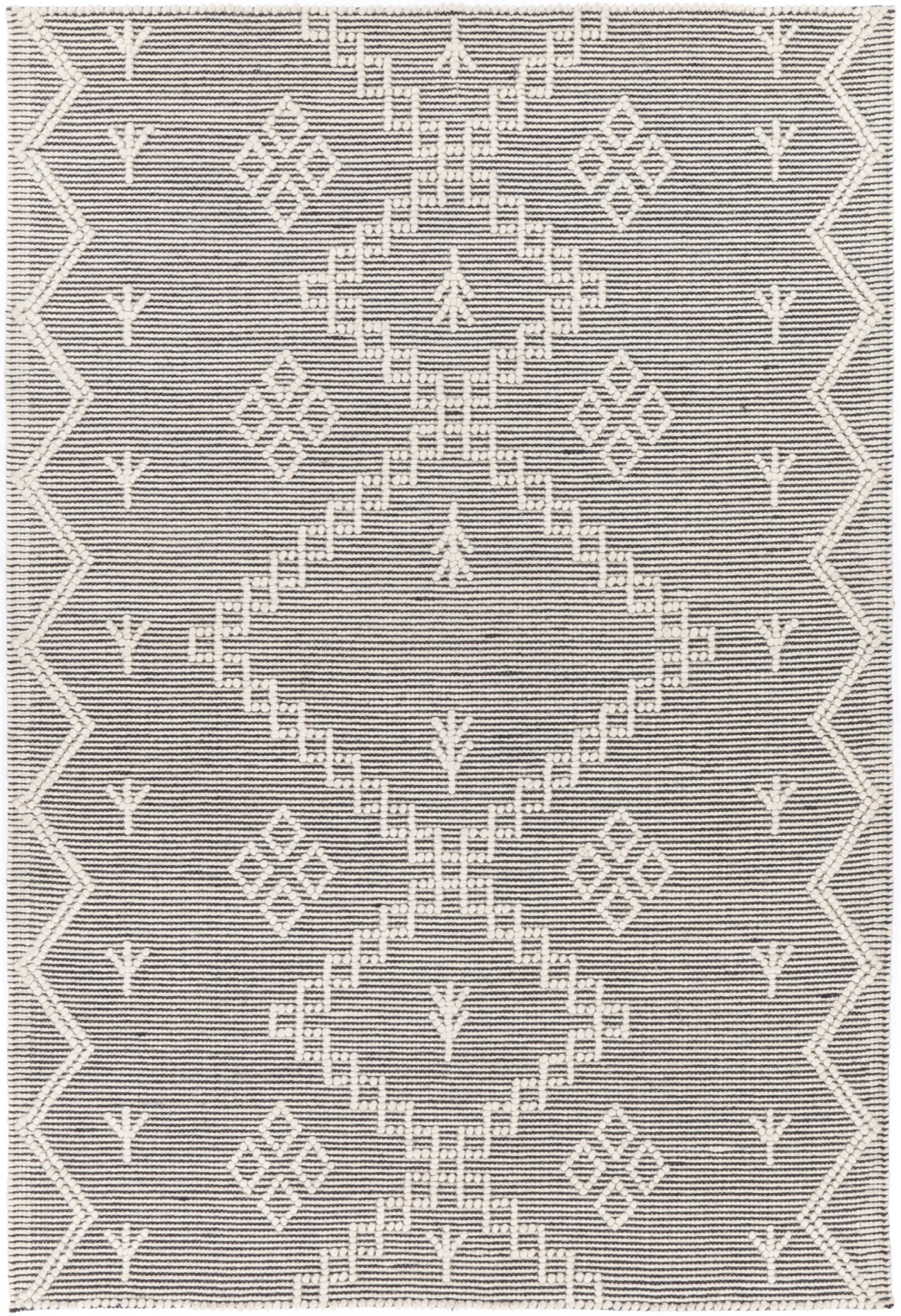 Goa D5- CREAM (No Tassel) 300x400 - Home & Garden > Rugs > Floor Rugs
