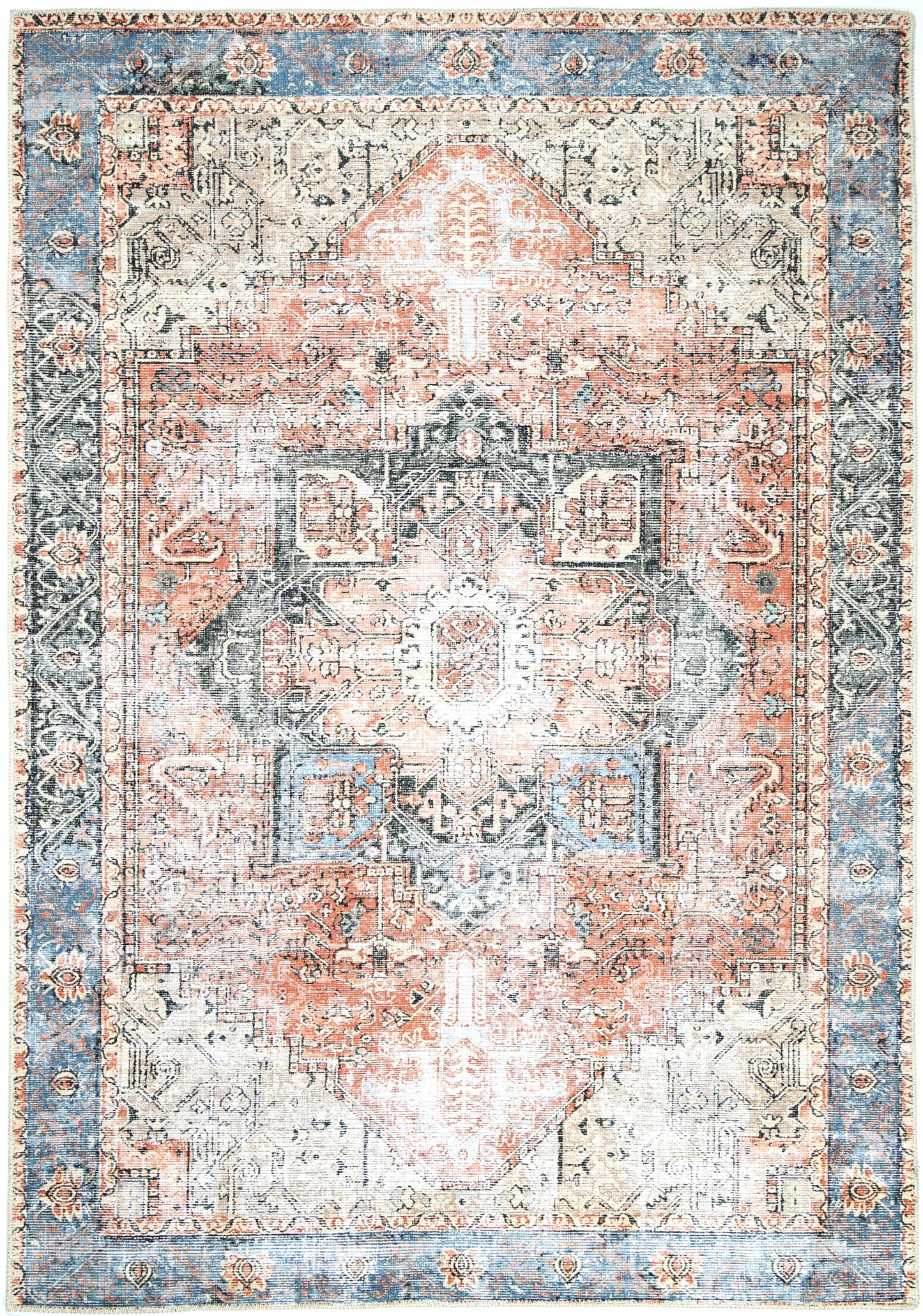 vintage crown hdj161 1 no fringe 280X380 Home & Garden > Rugs > Floor Rugs