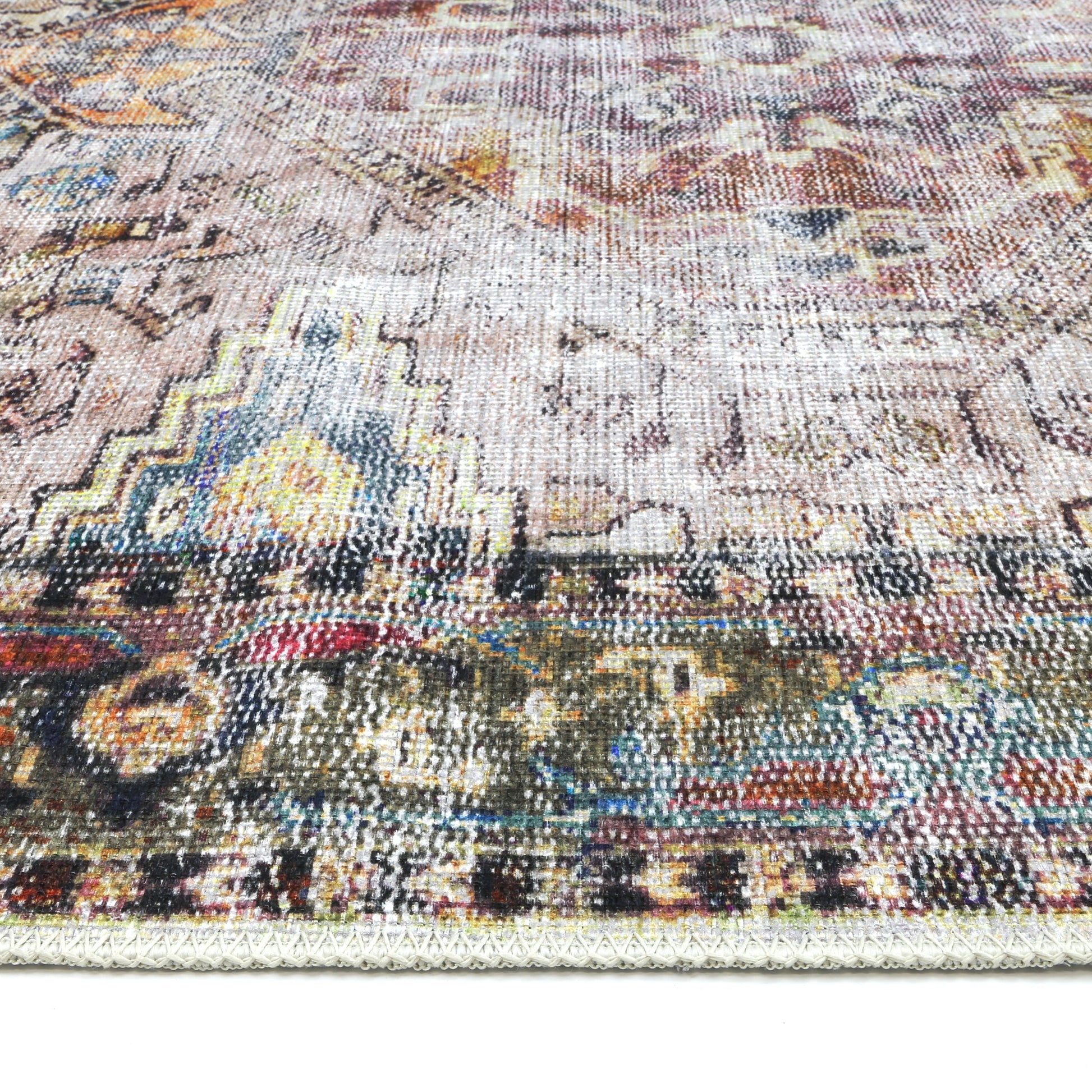 vintage crown ernest multi distressed vintage rug 280x380 Home & Garden > Rugs > Floor Rugs