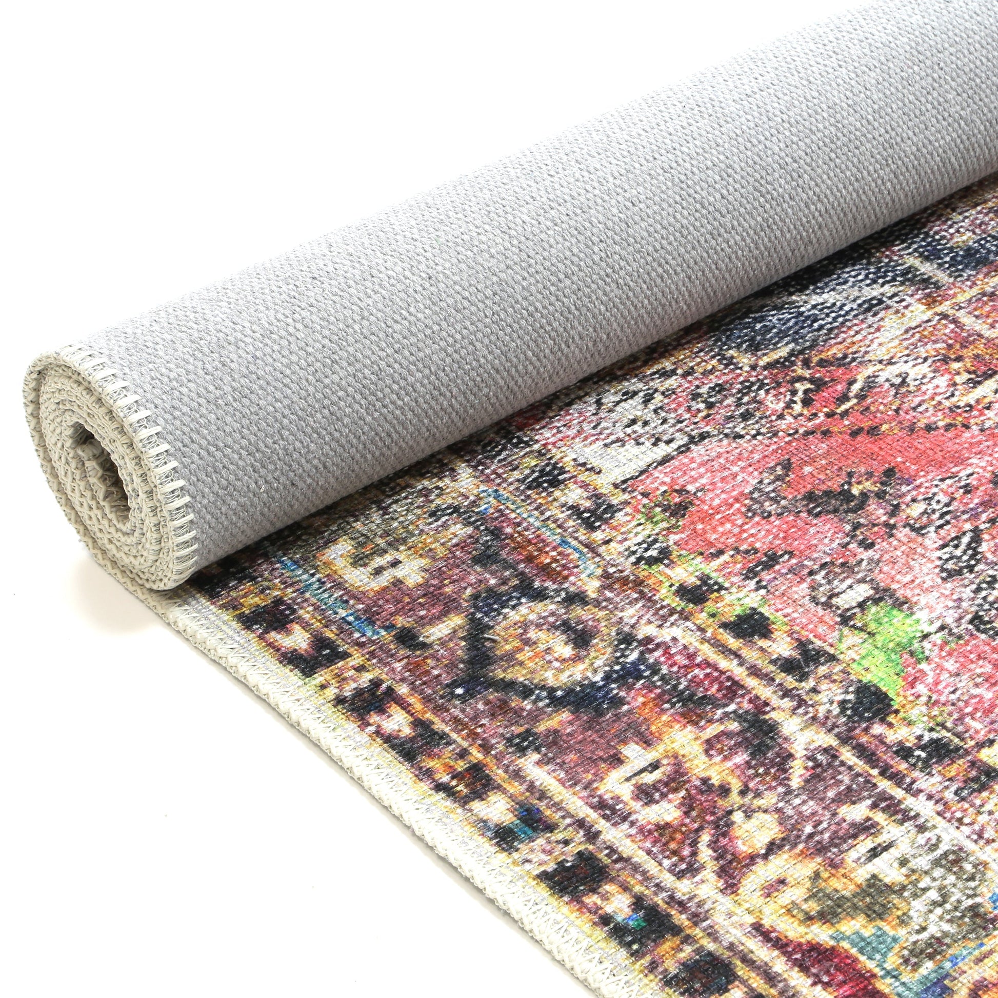 vintage crown ernest multi distressed vintage rug 280x380 Home & Garden > Rugs > Floor Rugs