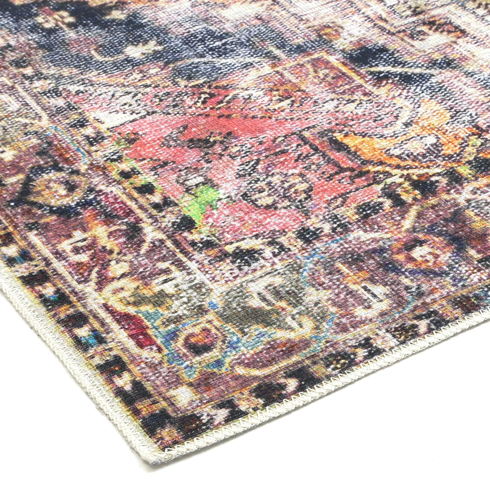 vintage crown ernest multi distressed vintage rug 280x380 Home & Garden > Rugs > Floor Rugs