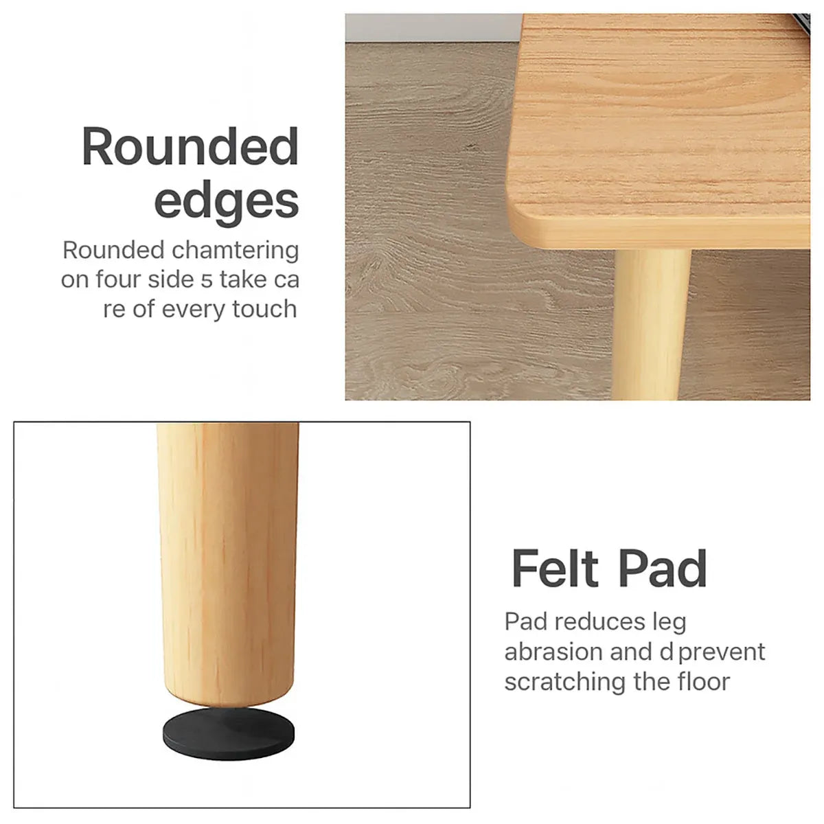 40x50cm Small Table Home Balcony Table Simple Small Square Table Side Table