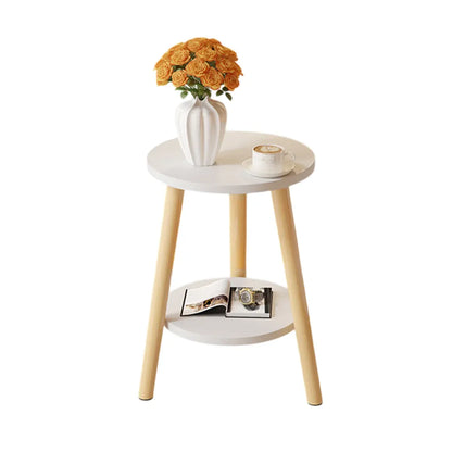 Small Round Table Coffee Table Sofa Side Table Bedroom Bedside Simple Table
