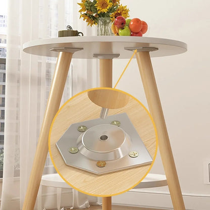 Small Round Table Coffee Table Sofa Side Table Bedroom Bedside Simple Table