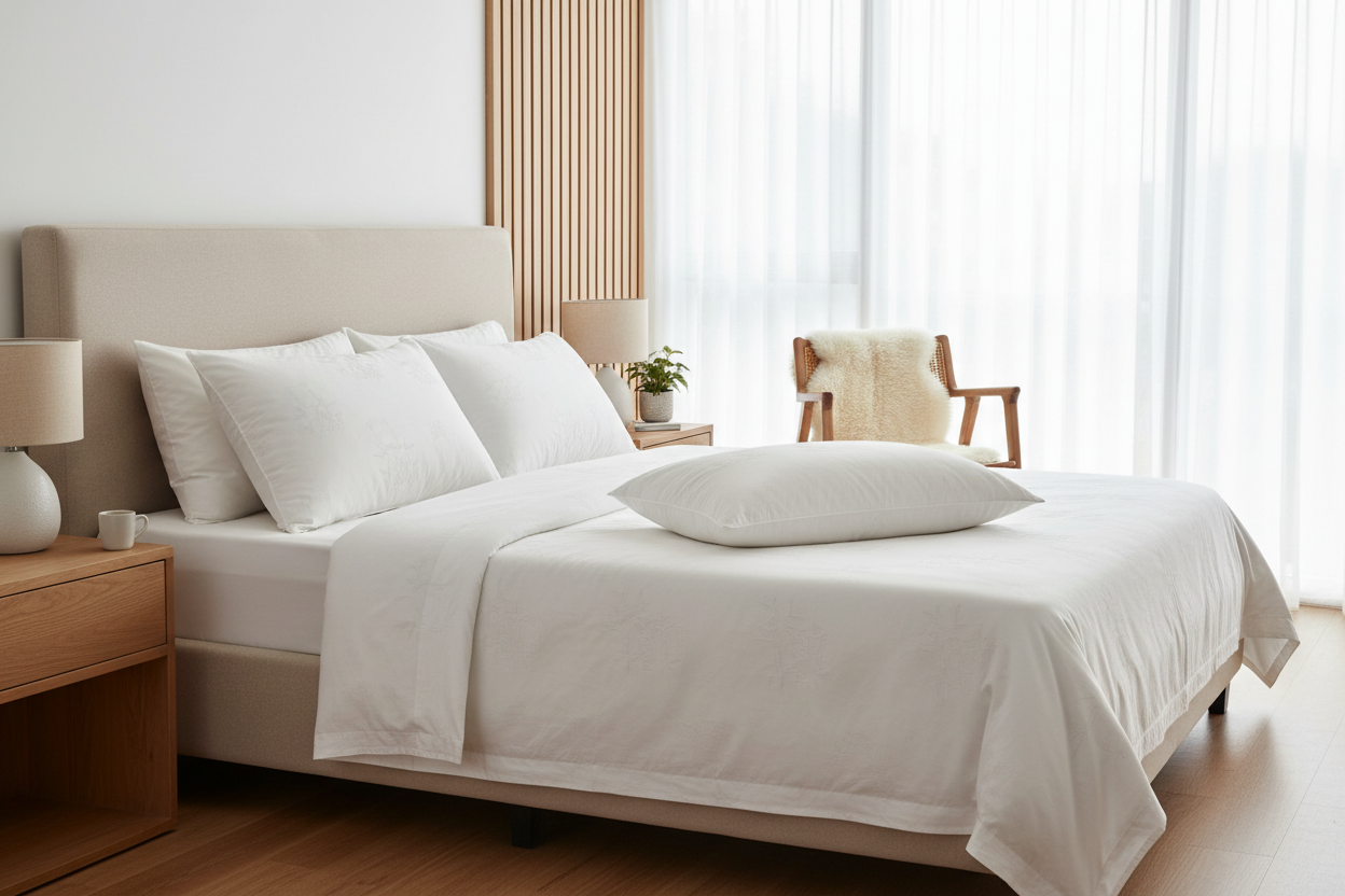 Luxor Australian Made Bamboo Cooling Pillow Standard Size Single Pack