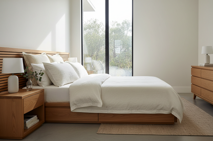 Luxor Australian Made Bamboo Cooling Pillow Standard Size Twin Pack