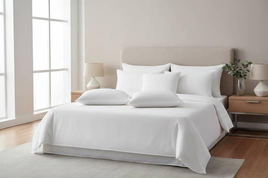 Luxor Australian Made Hotel Quality Pillow Standard Size Four Pack