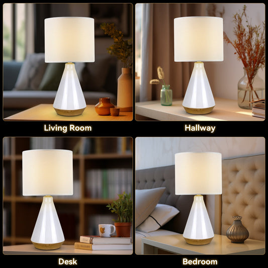 Lux Tapered Ceramic Table Lamp - Home & Garden > Lighting > Table Lamps
