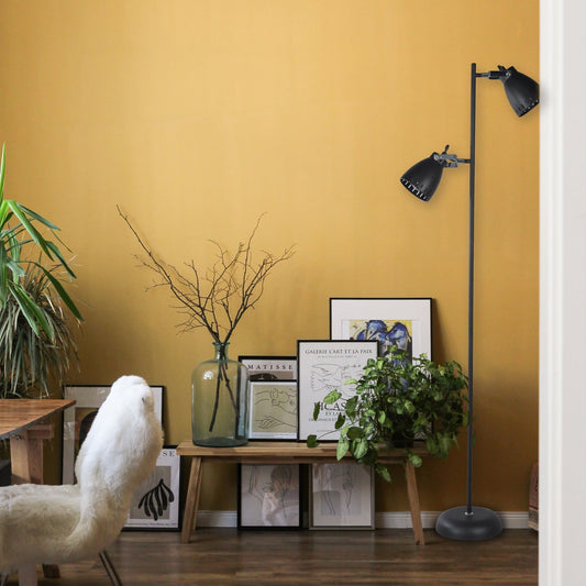 Audrey Floor Lamp - Black - Home & Garden > Lighting > Night Lights & Ambient Lighting