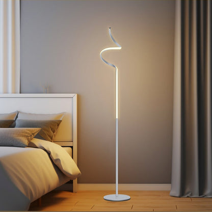Chipper LED Floor Lamp - Chrome