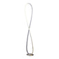 Infinite LED Floor Lamp - Chrome