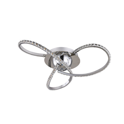 Irie Dimmable 3 Lights LED Ceiling Light - Chrome - Home & Garden > Lighting > Ceiling Lights