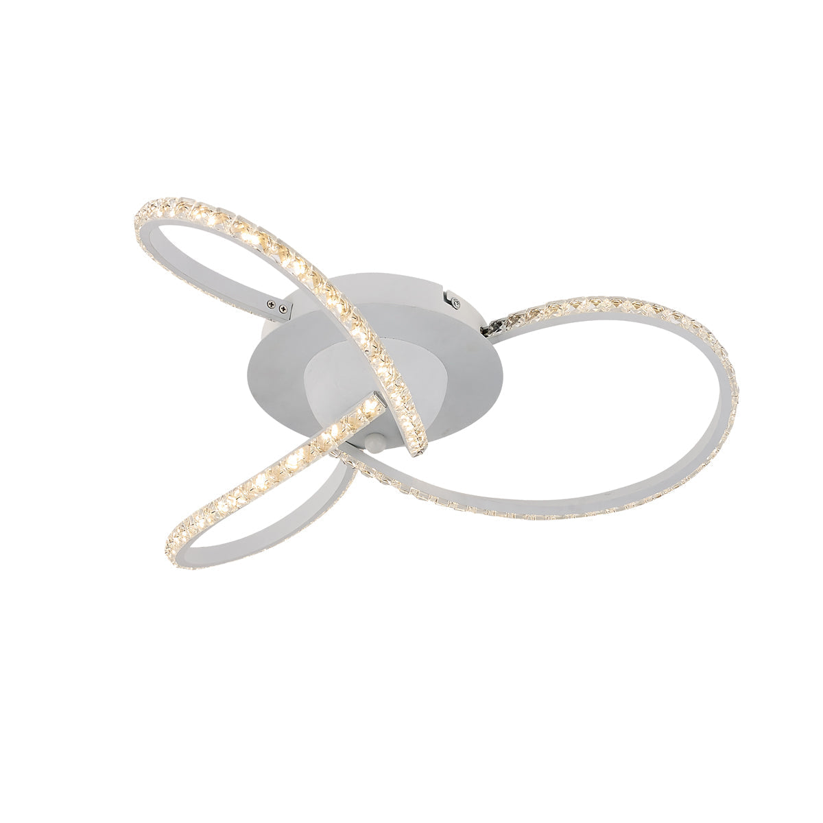 Irie Dimmable 3 Lights LED Ceiling Light - White - Home & Garden > Lighting > Ceiling Lights