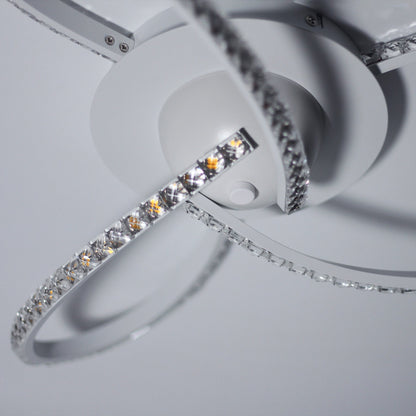 Irie Dimmable 3 Lights LED Ceiling Light - White - Home & Garden > Lighting > Ceiling Lights