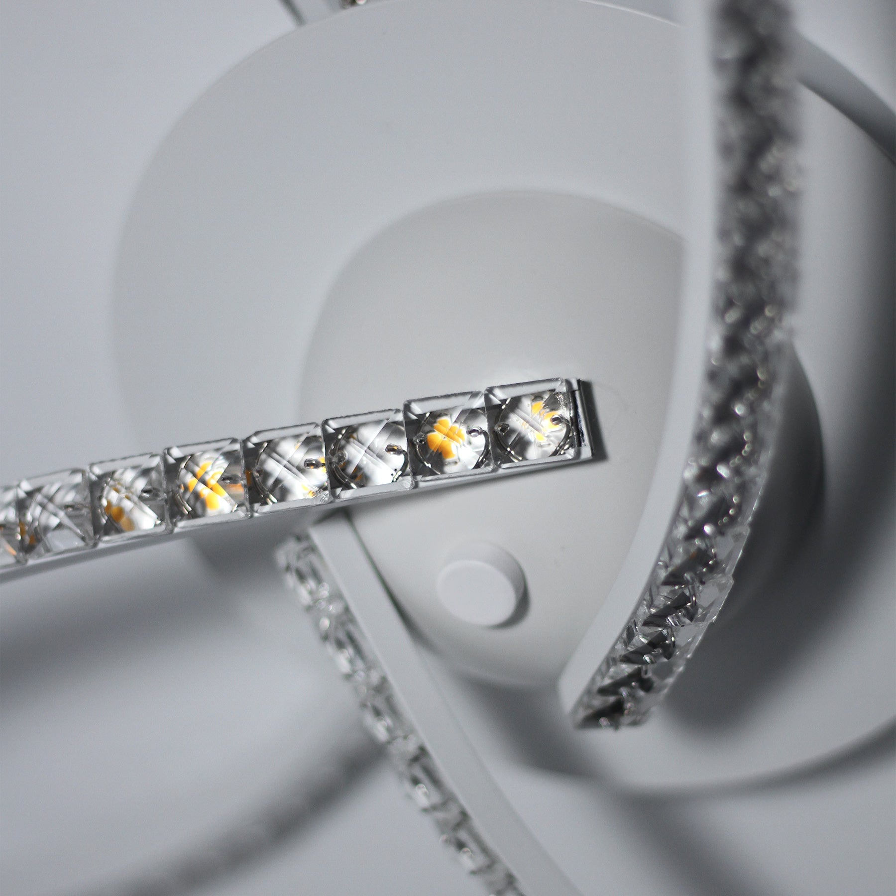 Irie Dimmable 3 Lights LED Ceiling Light - White - Home & Garden > Lighting > Ceiling Lights