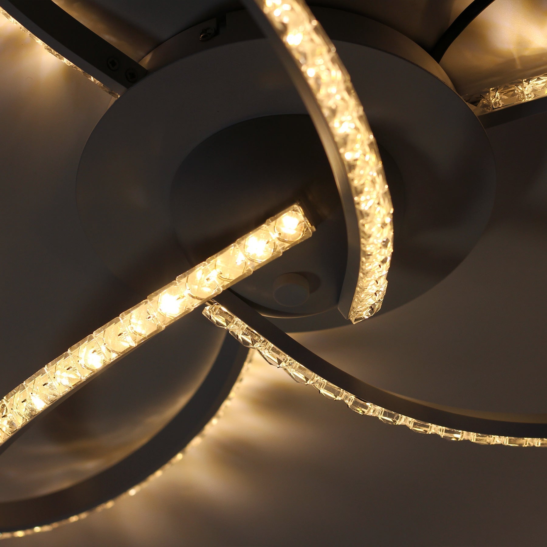 Irie Dimmable 3 Lights LED Ceiling Light - White - Home & Garden > Lighting > Ceiling Lights