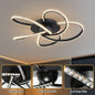 Irie Dimmable 5 Lights LED Ceiling Light - Black - Home & Garden > Lighting > Ceiling Lights