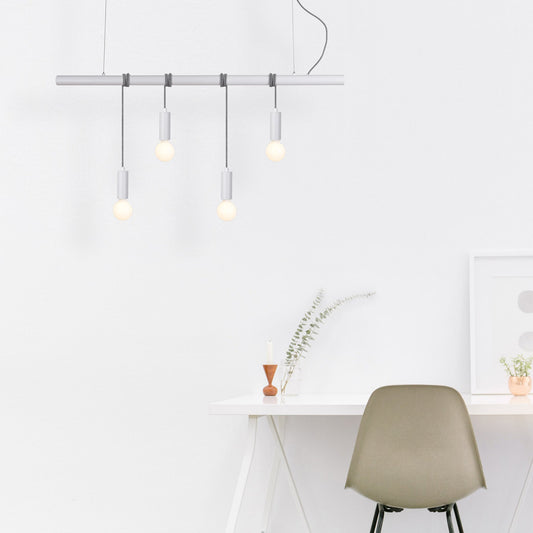 Bikkel 4 Lights Pendant Light - White - Home & Garden > Lighting > Night Lights & Ambient Lighting