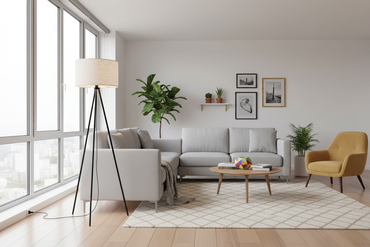 Reynaldo Tripod Floor Lamp