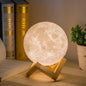 3D Moon Lamp Night Light Moonlight Desk Table Smart Phone Montion Sensor - Home & Garden > Lighting > Table Lamps