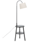 Naples Tripod Floor Lamp Shelf Storage Drawer Bed Side Table Light w/ USB Charger Home & Garden > Lighting > Floor Lamps