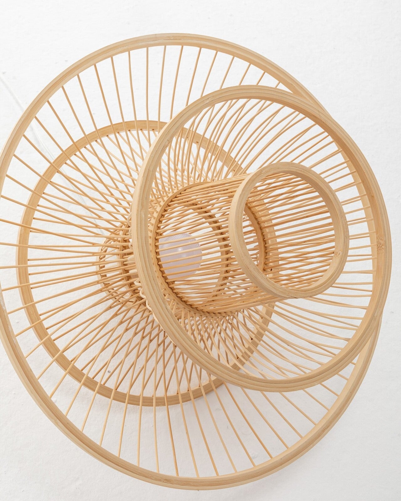 Aurora Natural Hand Woven Bamboo 3 Layer Pendant Lamp Light Home & Garden > Lighting > Ceiling Lights