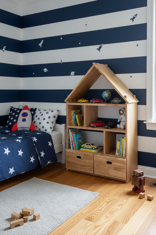 Wonder House Bookshelf
