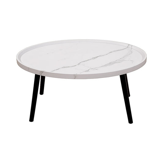 Oval Coffee Table Mid Century Modern Minimalist Display - Furniture > Living Room > Coffee Tables