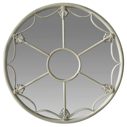Martinique Fleur Round Wall Mirror 60cm