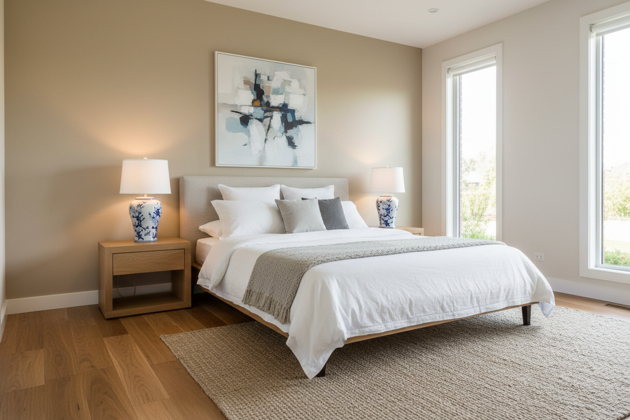 Jonquil Ceramic Table Lamp Blue White 68cm